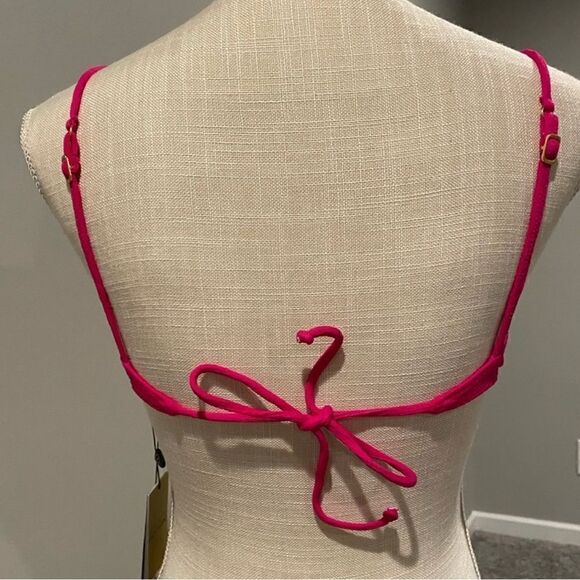 ViX NWT Swimwear Firenze Jane Bikini Top Pink Size: D Cup - Picture 8 of 10